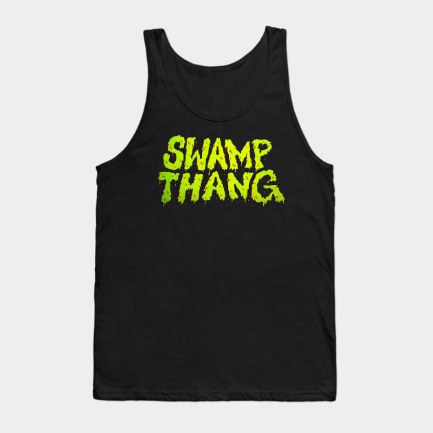 SWAMP THANG Band Logo Tank Top by FEELREAL